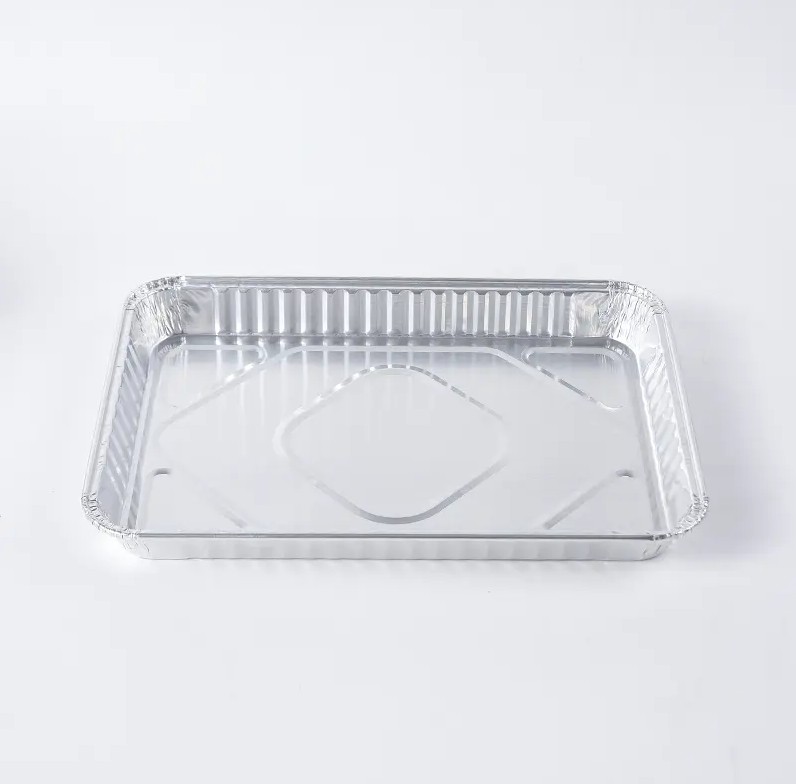 Qual é o efeito do forte vedação de recipiente de alimentos de alumínio enrugado retangular na capacidade de preservação?